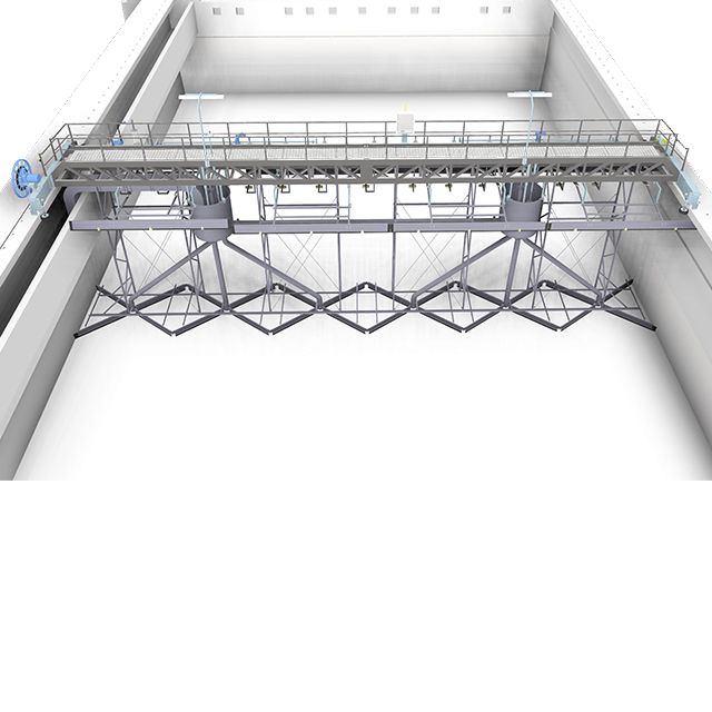 Raspadores puente móvile