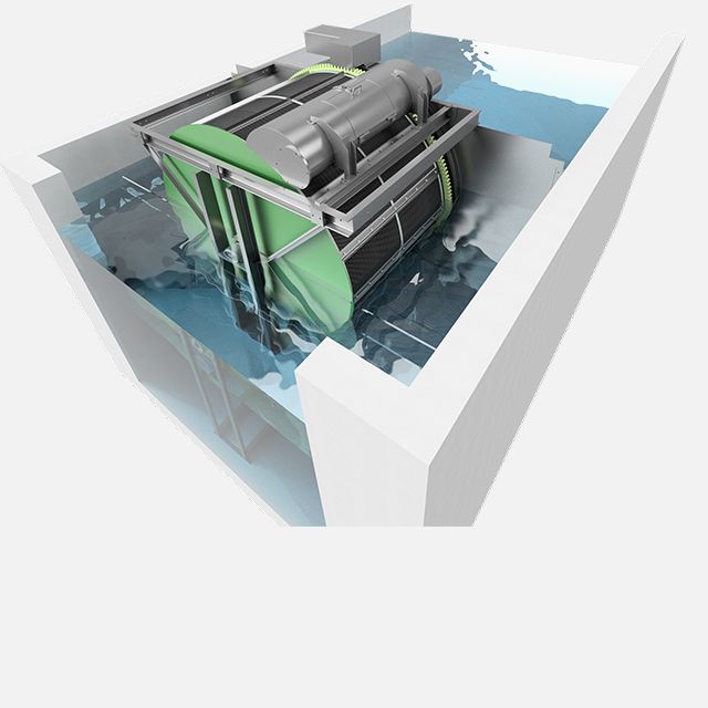 Rotating Drum Screen